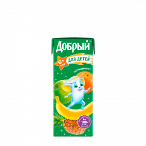 Cок детский в коробке мультифрукт